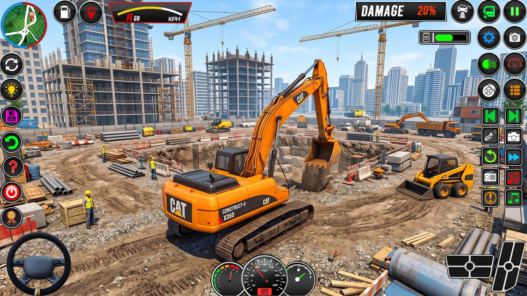 Excavator Road Construction 27 screenshot