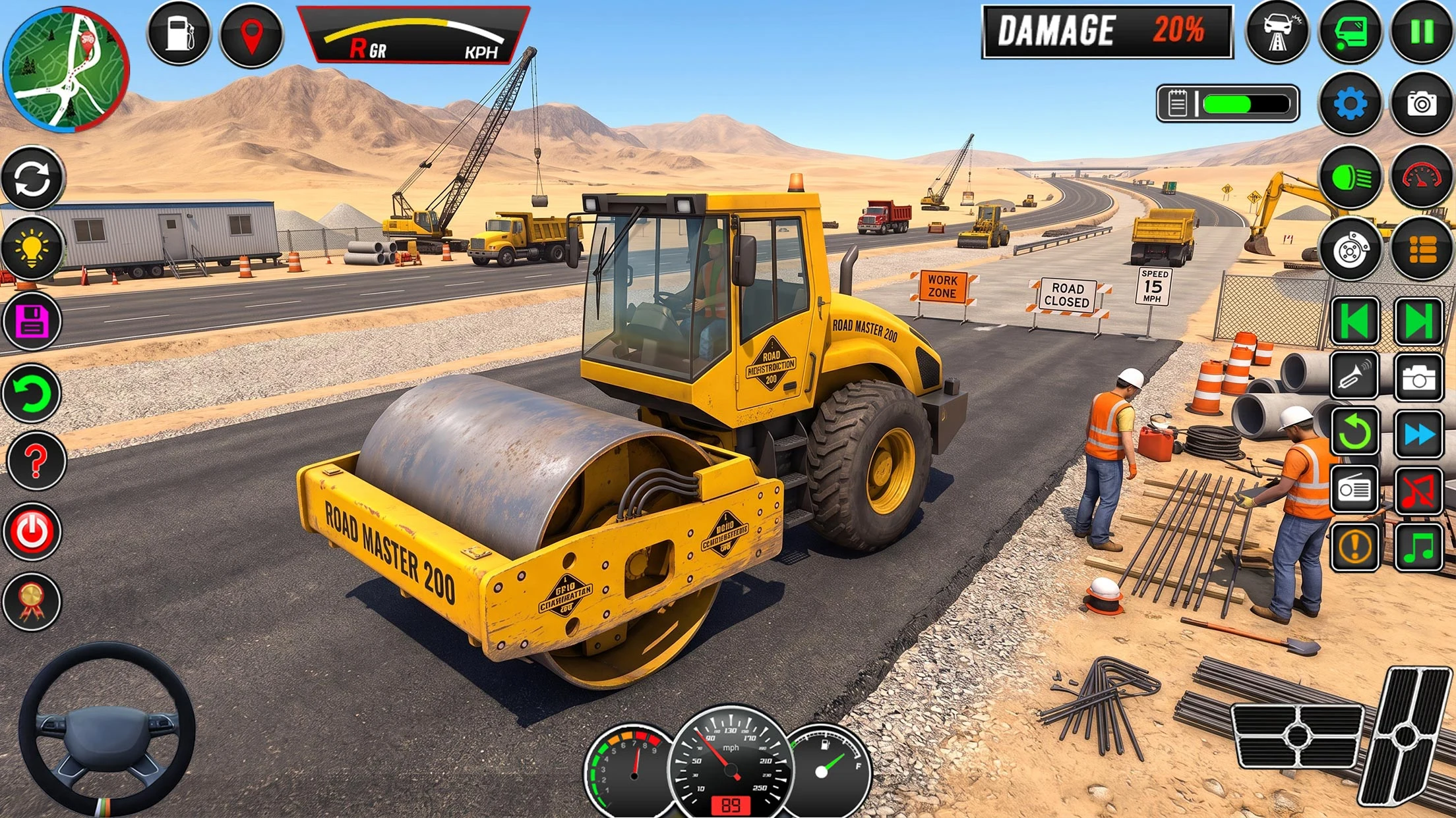 Excavator Road Construction 27 screenshot