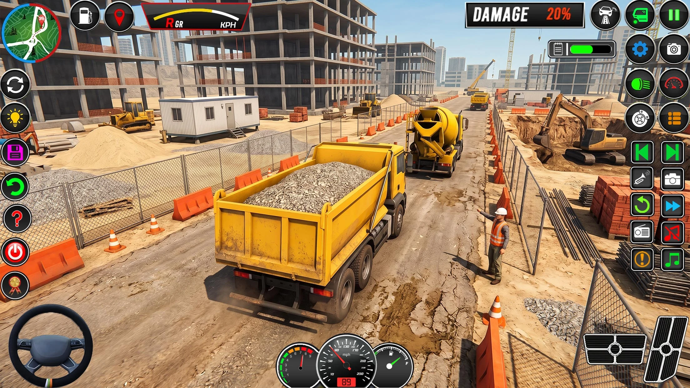 Excavator Road Construction 27 screenshot